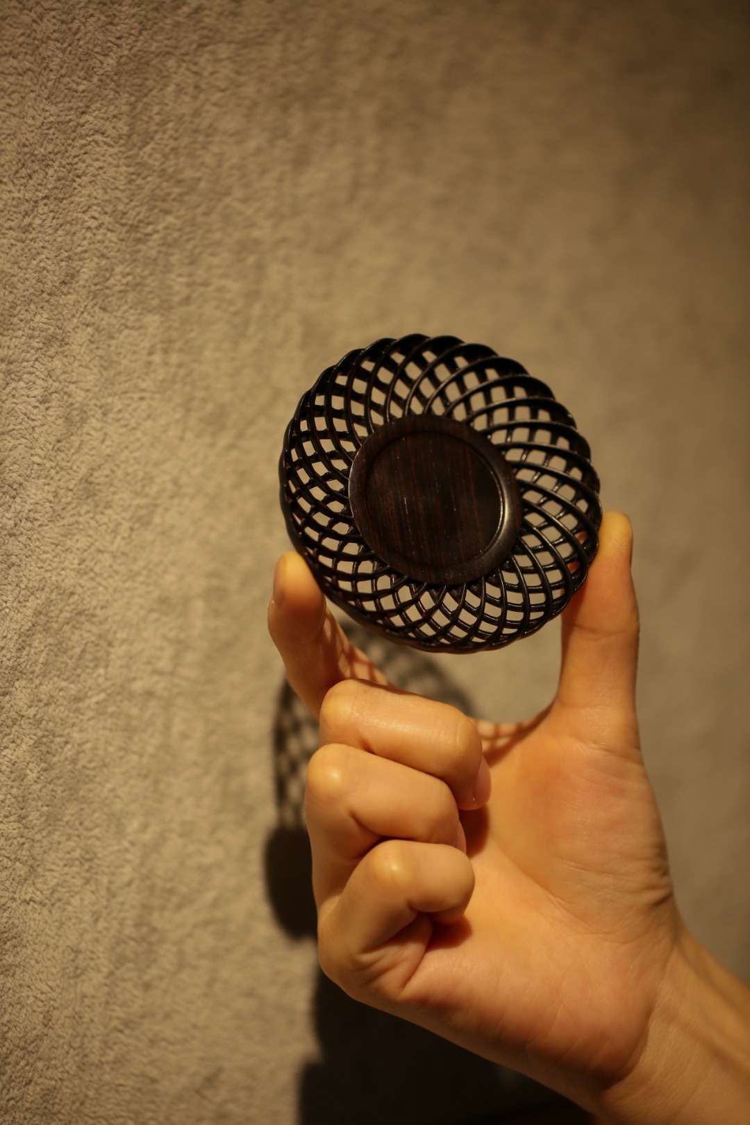 紫光檀 | 编织纹·杯垫