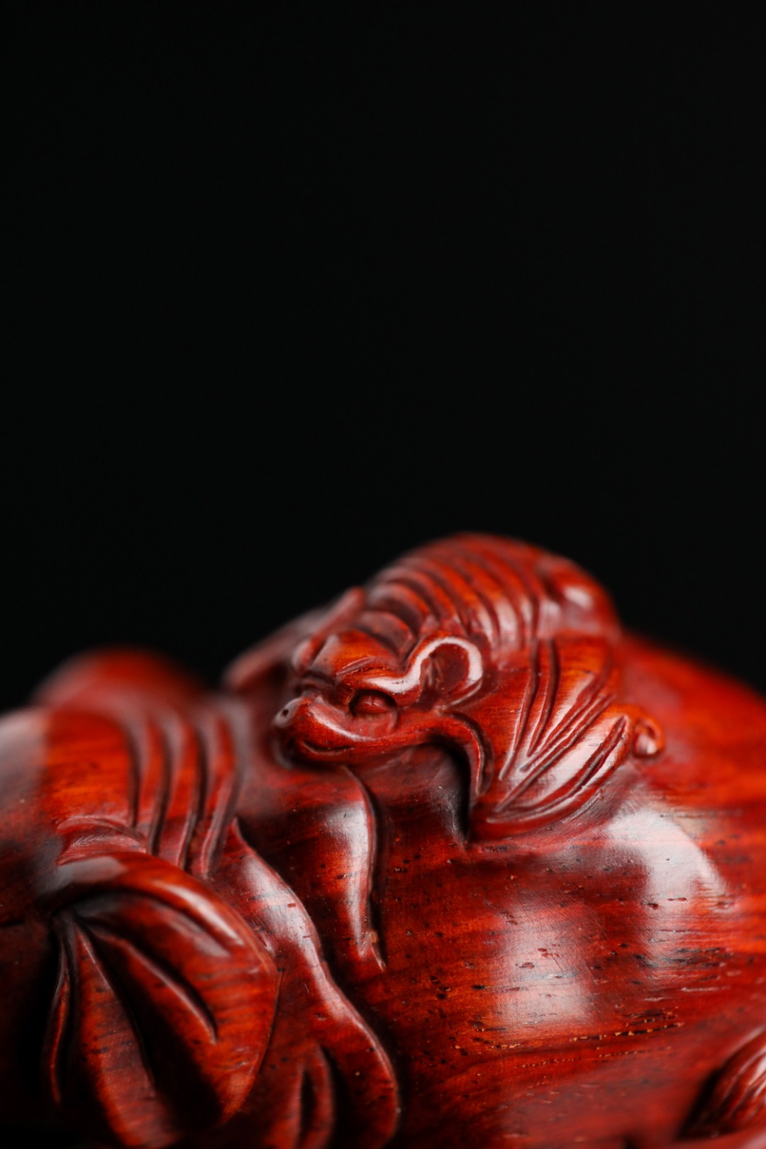 小叶紫檀【福象·享福】挂件