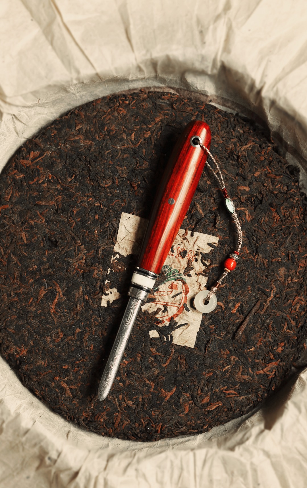 小叶紫檀 | 茶刀