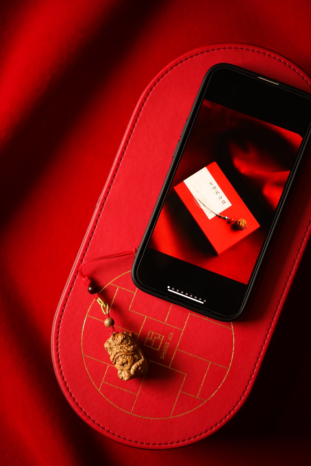 老山檀香【萌虎】挂件