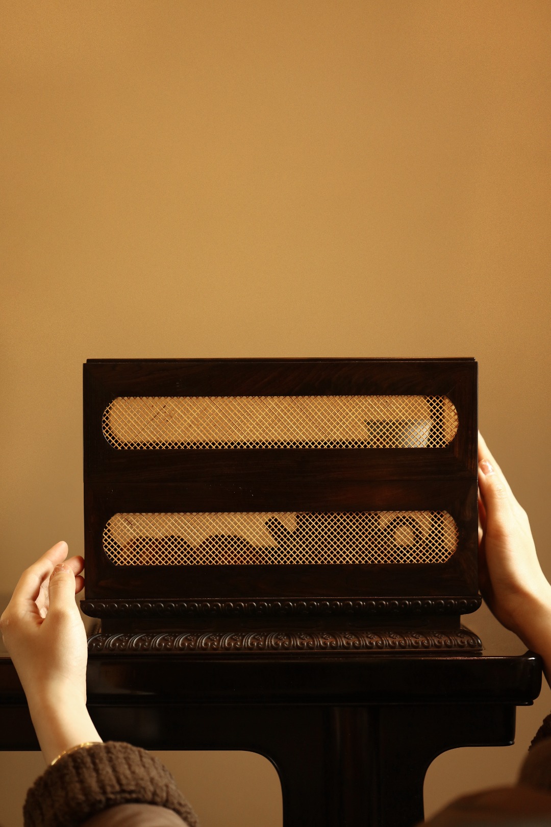 紫光檀x黄杨木 | 茶道盒