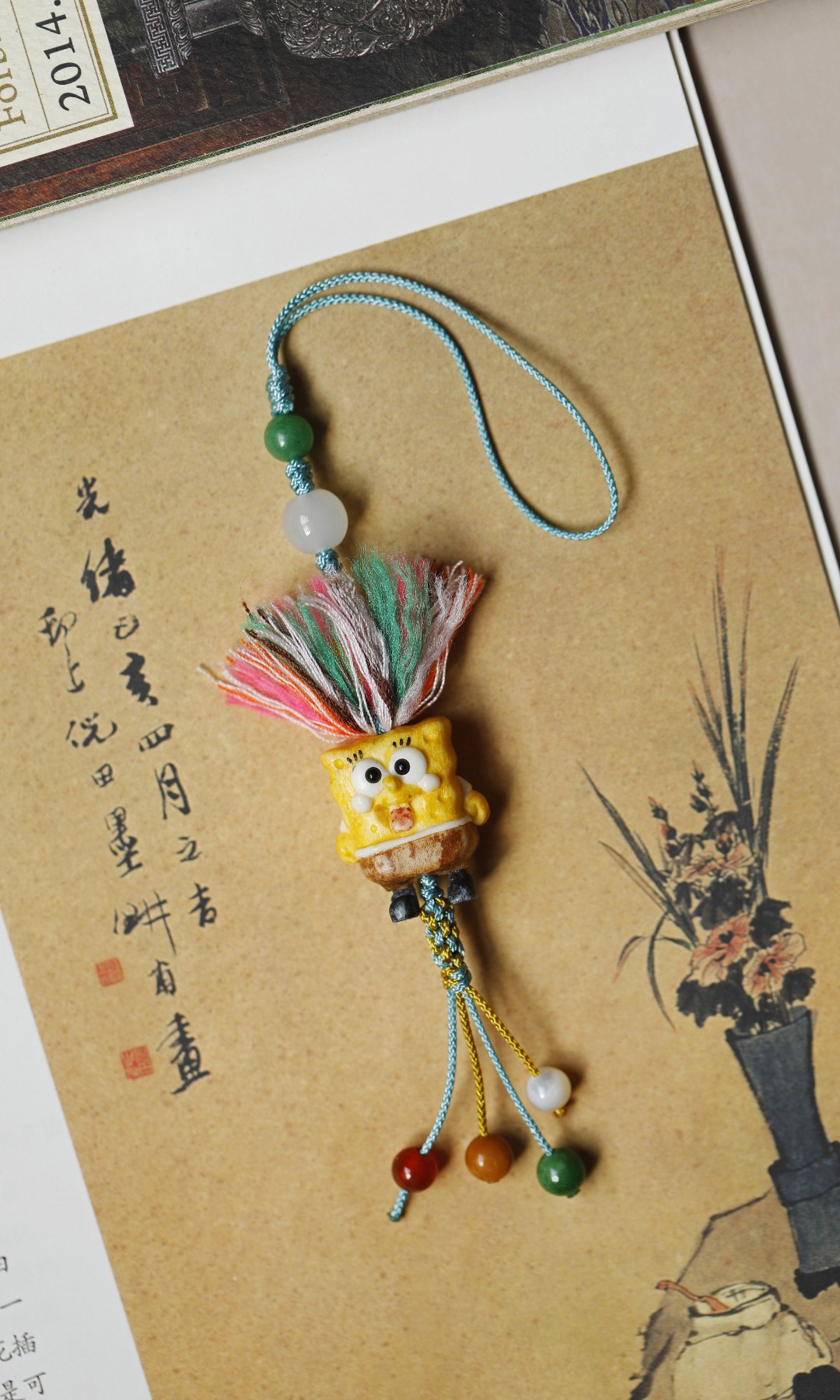 鹿角根付 | 海绵宝宝 挂件