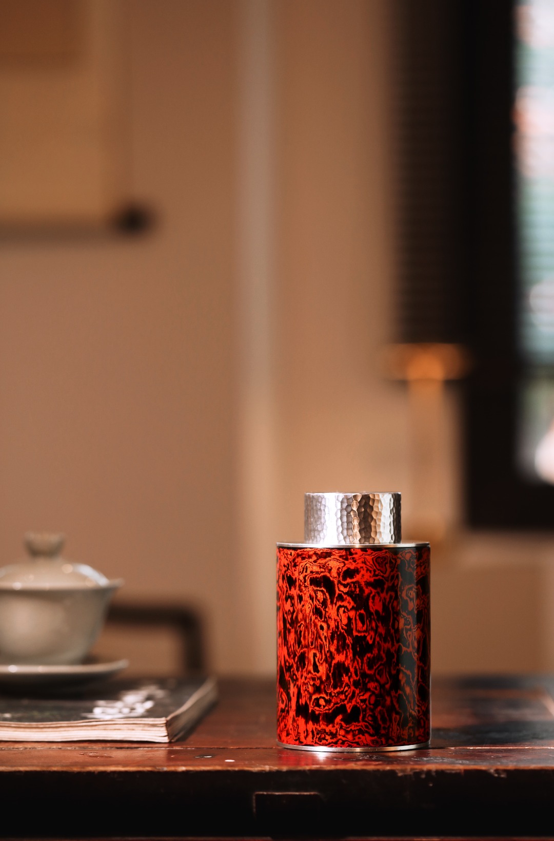 大漆· 黑红 | 茶叶罐