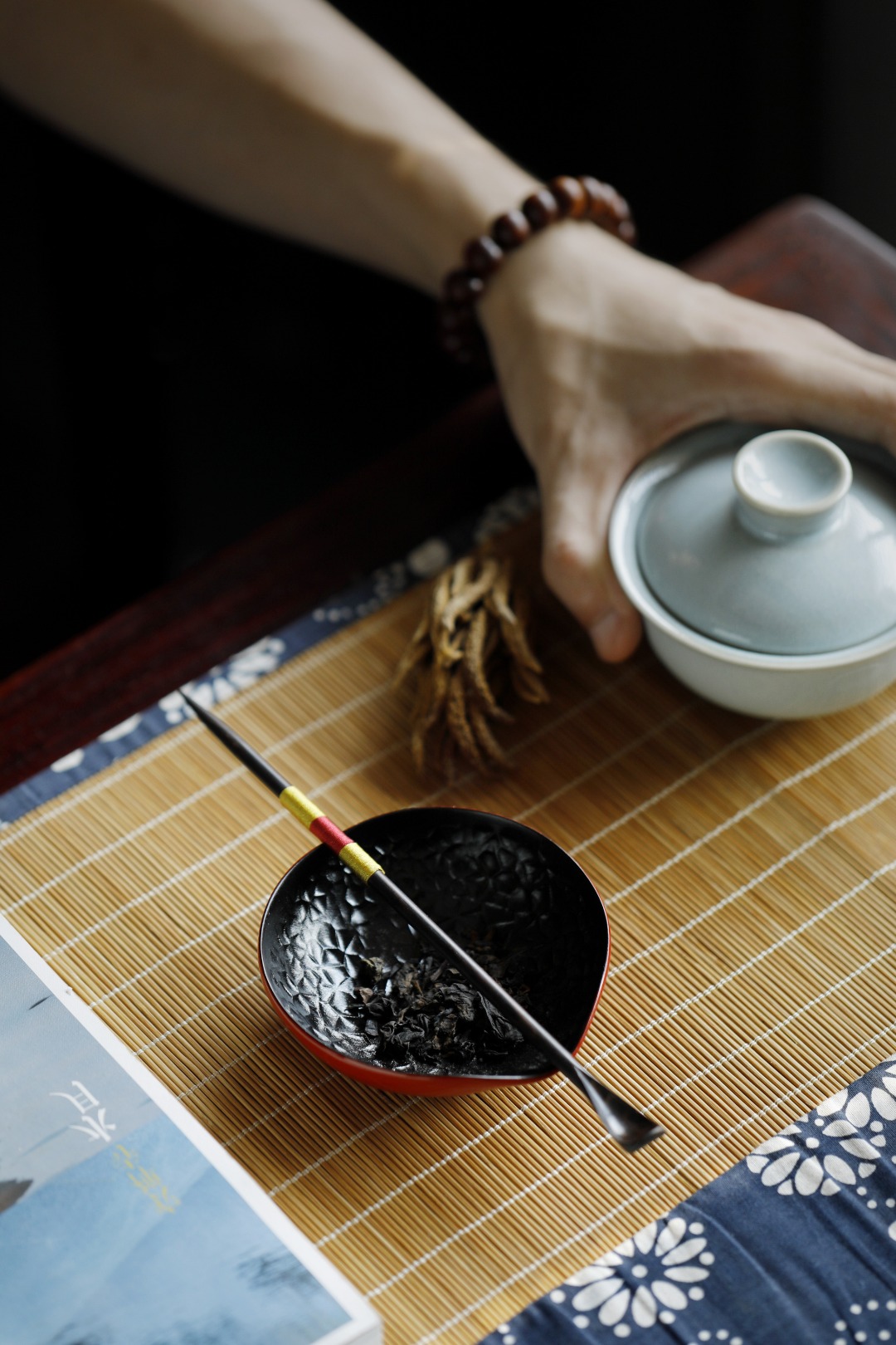 大漆【见安】茶则