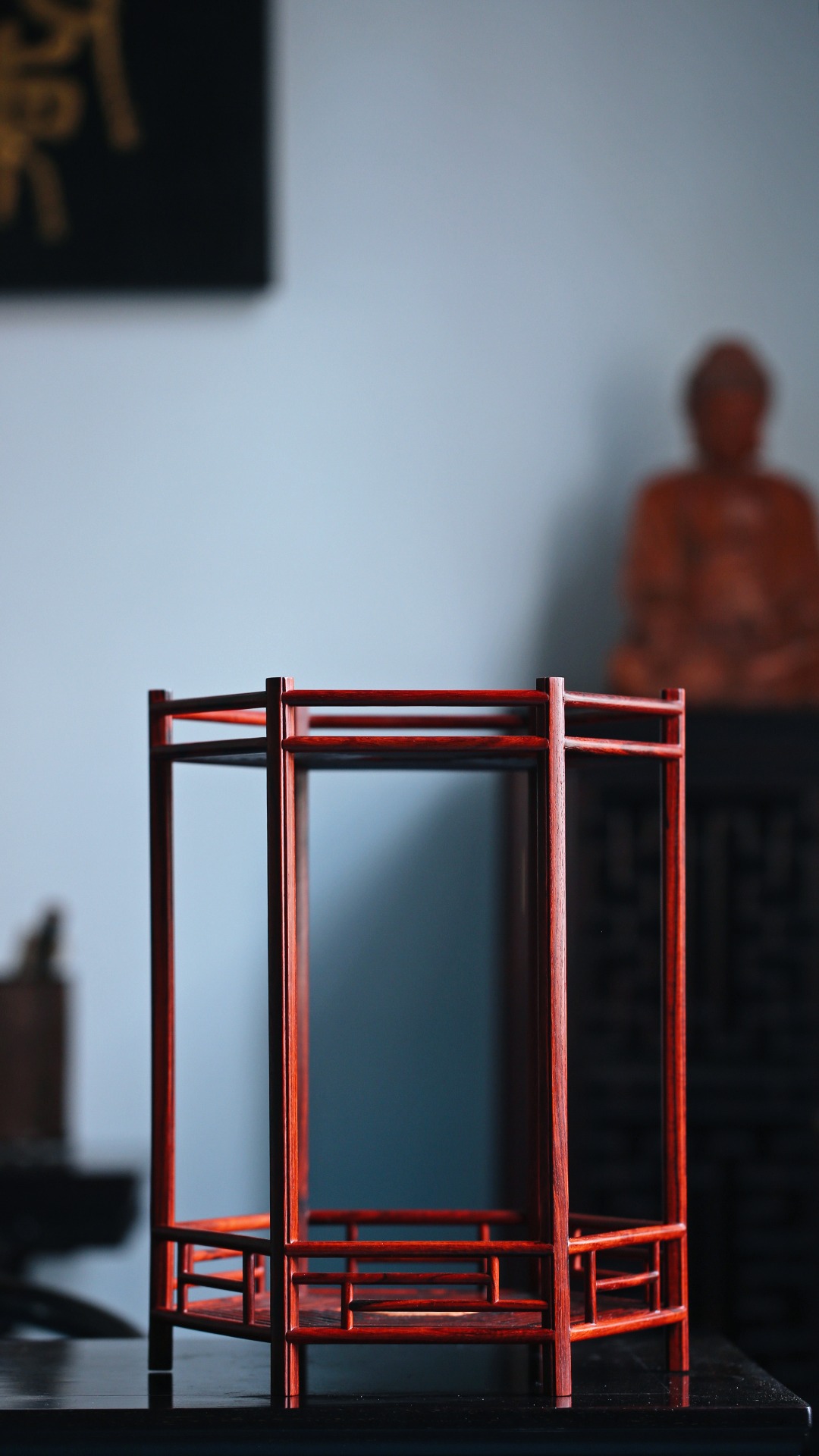 小叶紫檀 | 六方茶棚