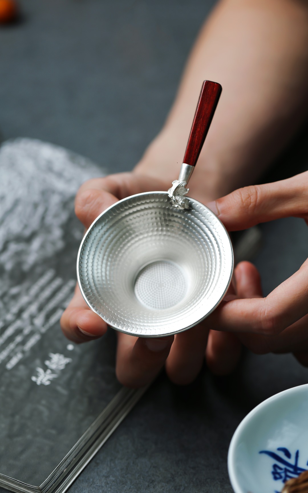 小叶紫檀 | 金鱼·茶漏