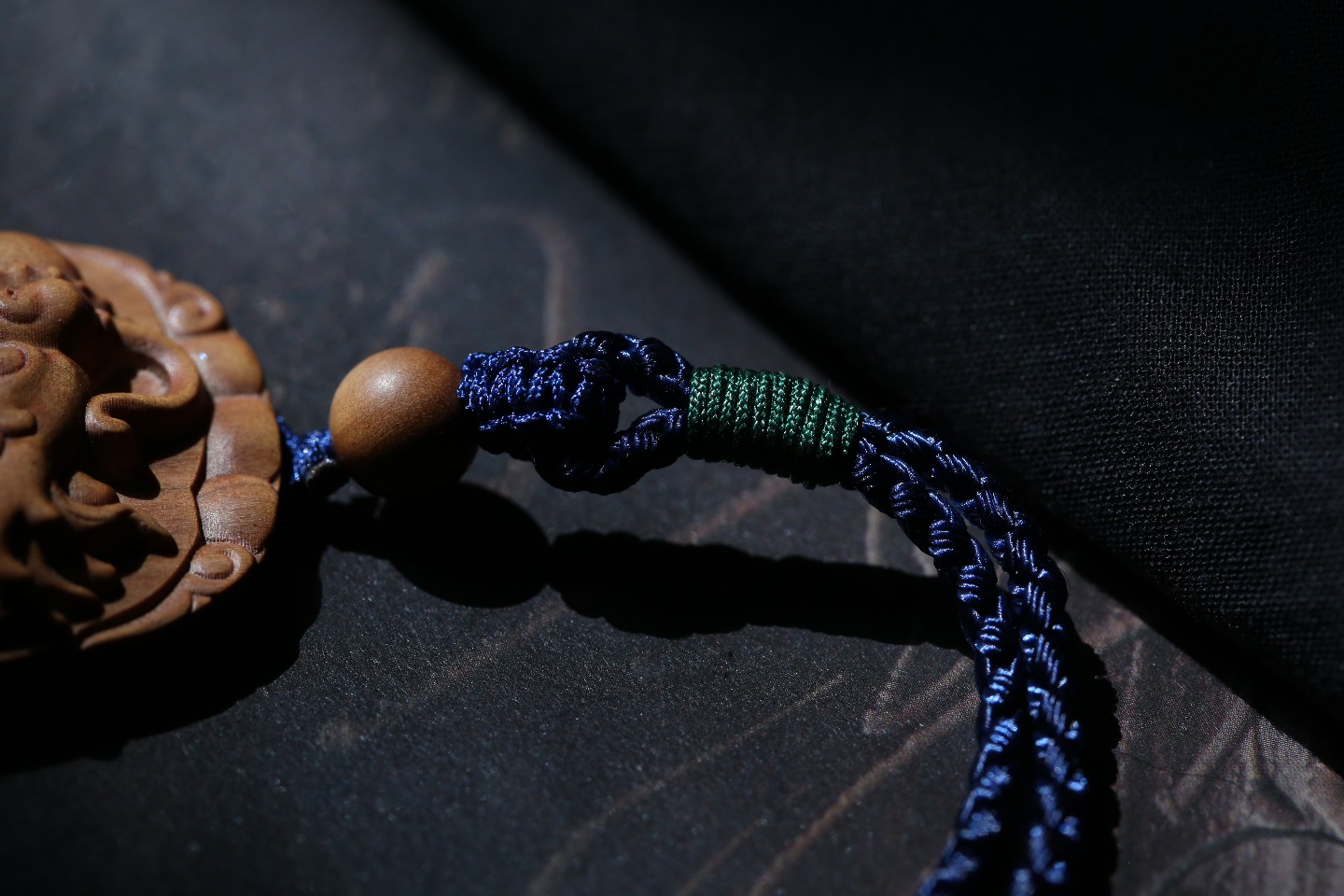 老山檀香 麒麟 挂链
