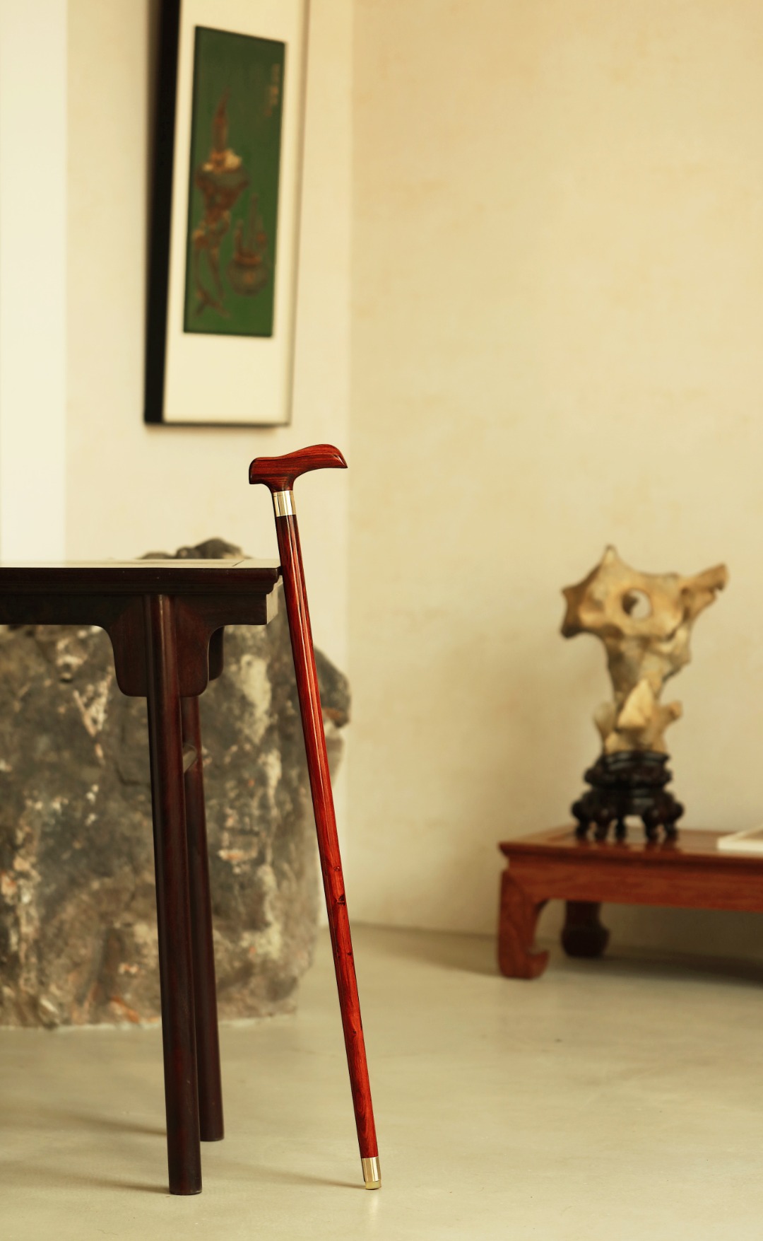 小叶紫檀 | 手杖
