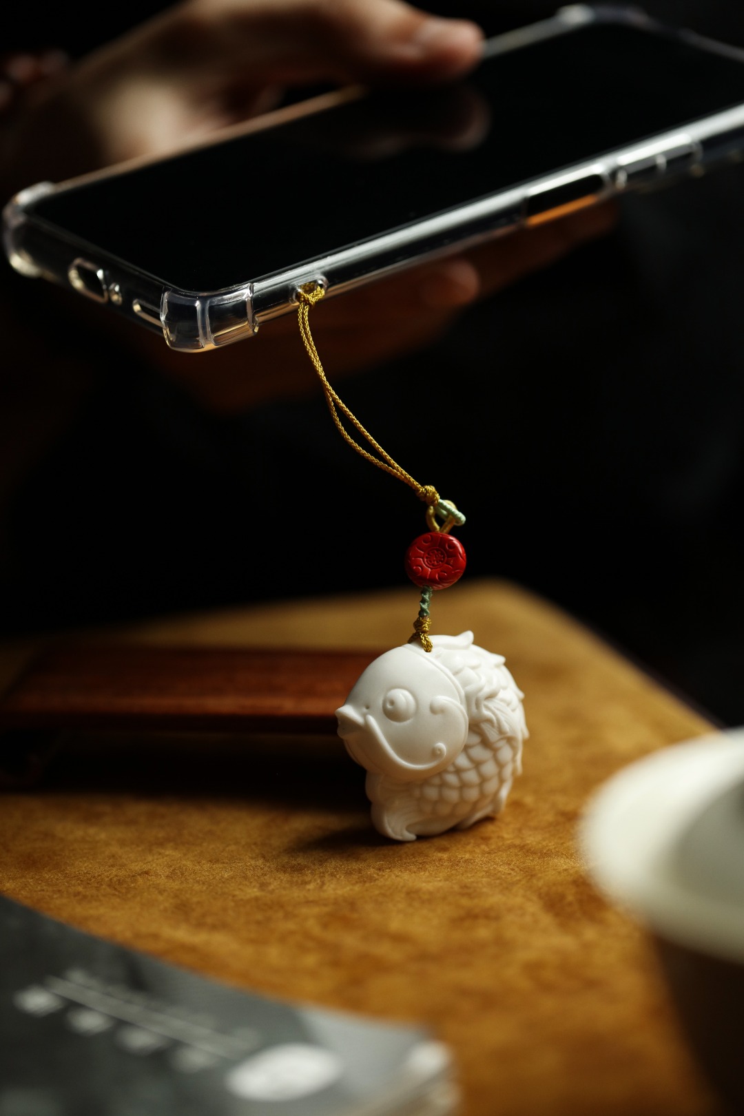 鹿角【龙鱼】挂件
