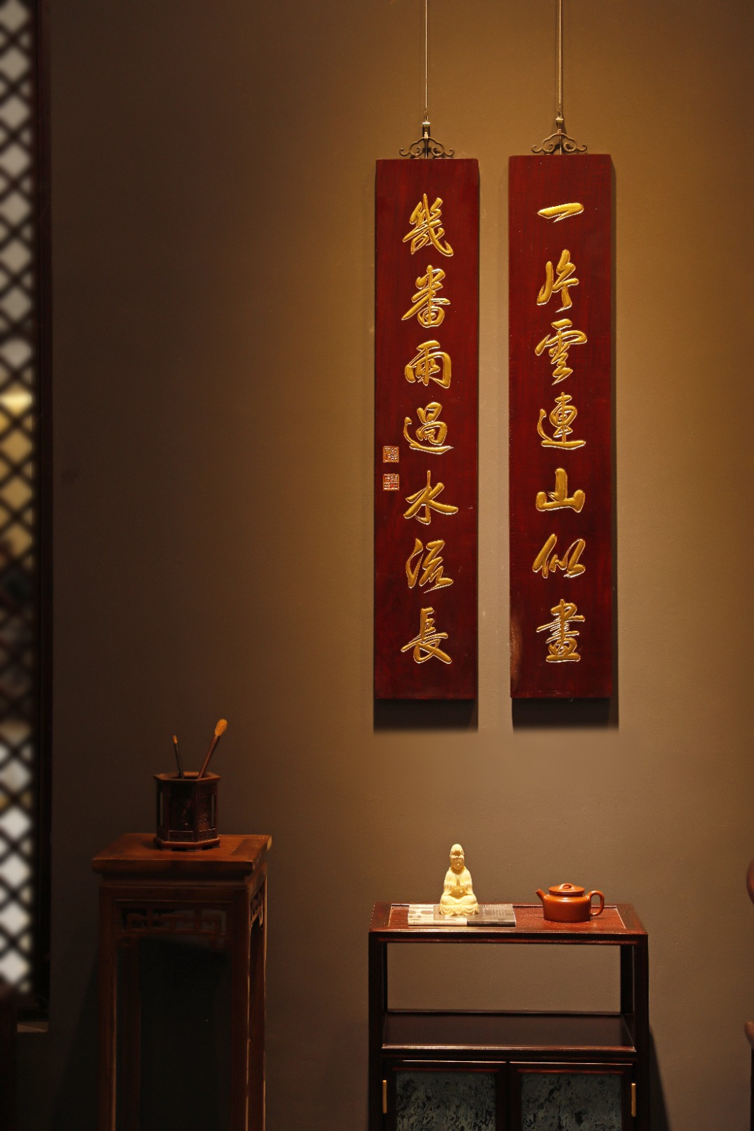 雍正 | 老楠木 对联
