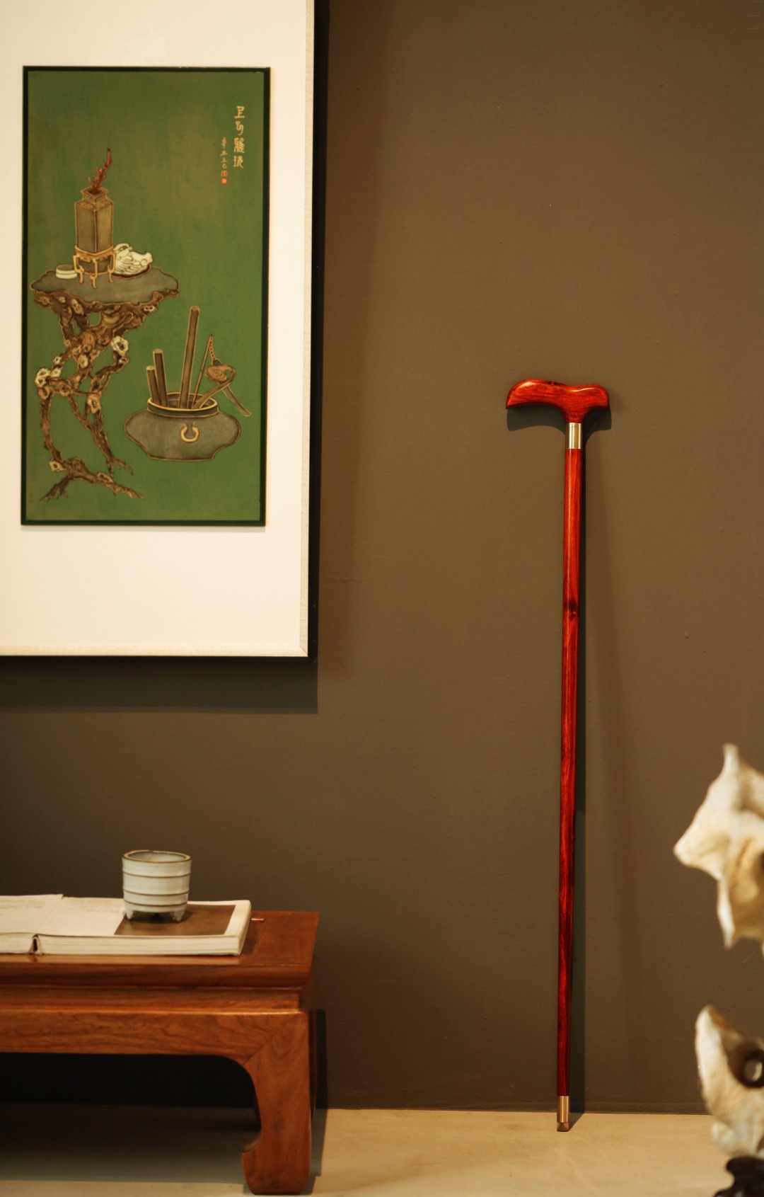 小叶紫檀 | 手杖
