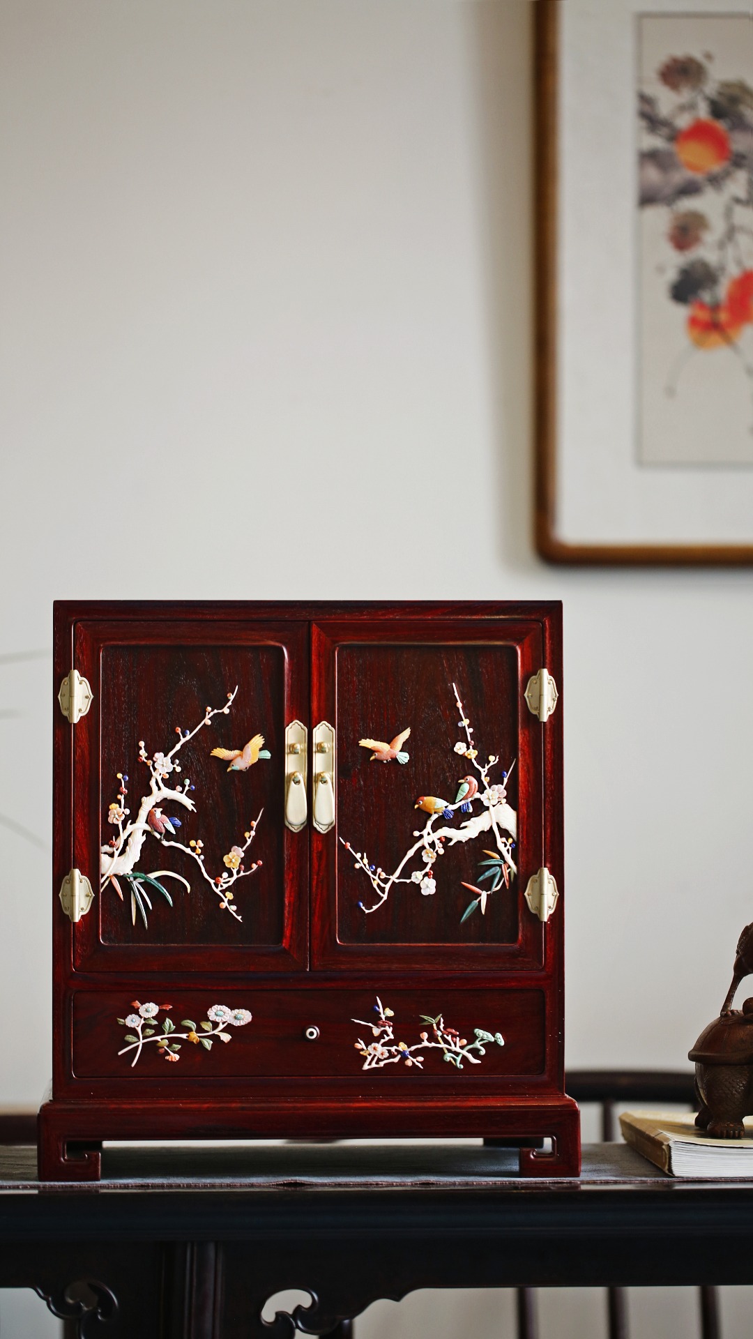 【喜鹊闹梅】收纳柜
