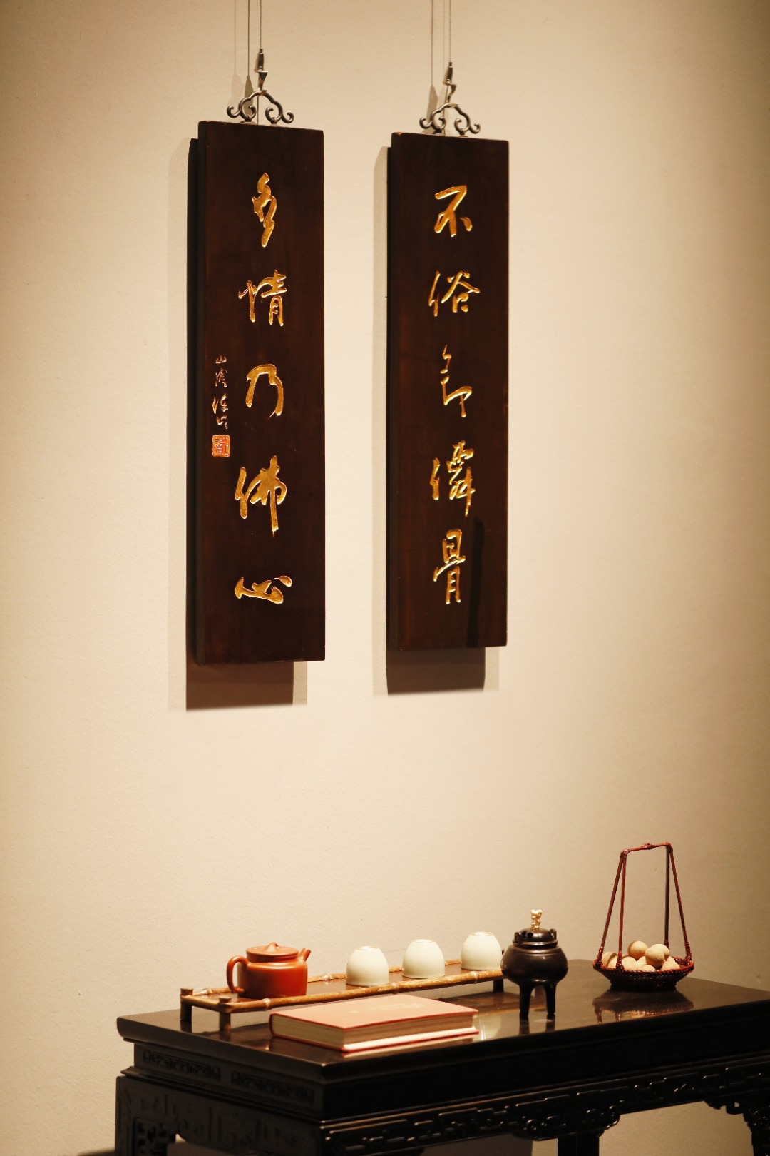 老楠木 | 五言对联
