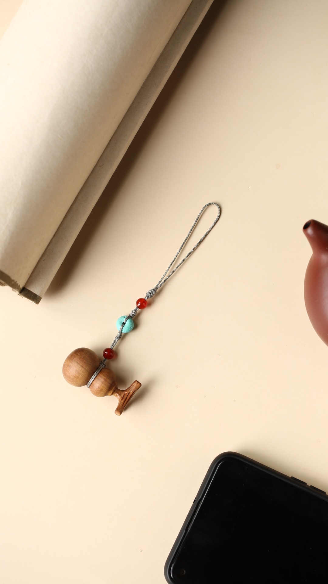 老山檀香｜福禄 挂件
