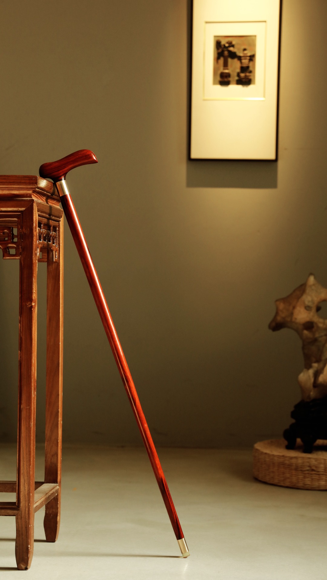 小叶紫檀 | 手杖
