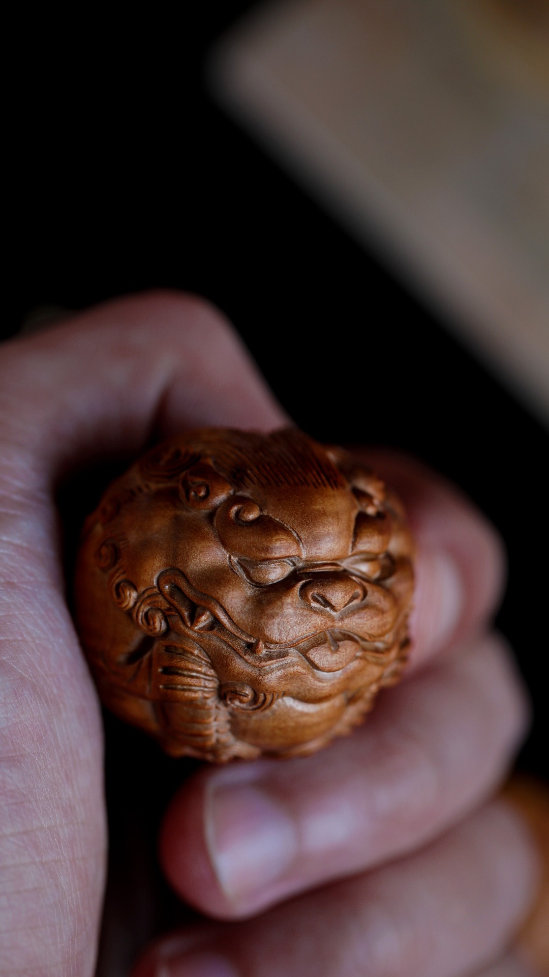 老山檀香【貔貅】保健球
