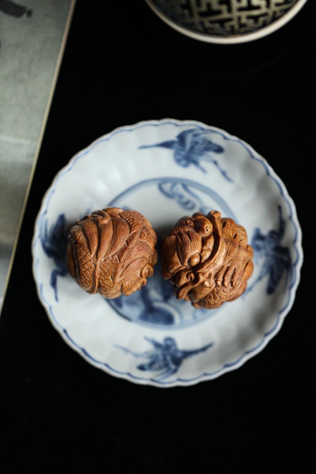 老山檀香【祥龙】保健球