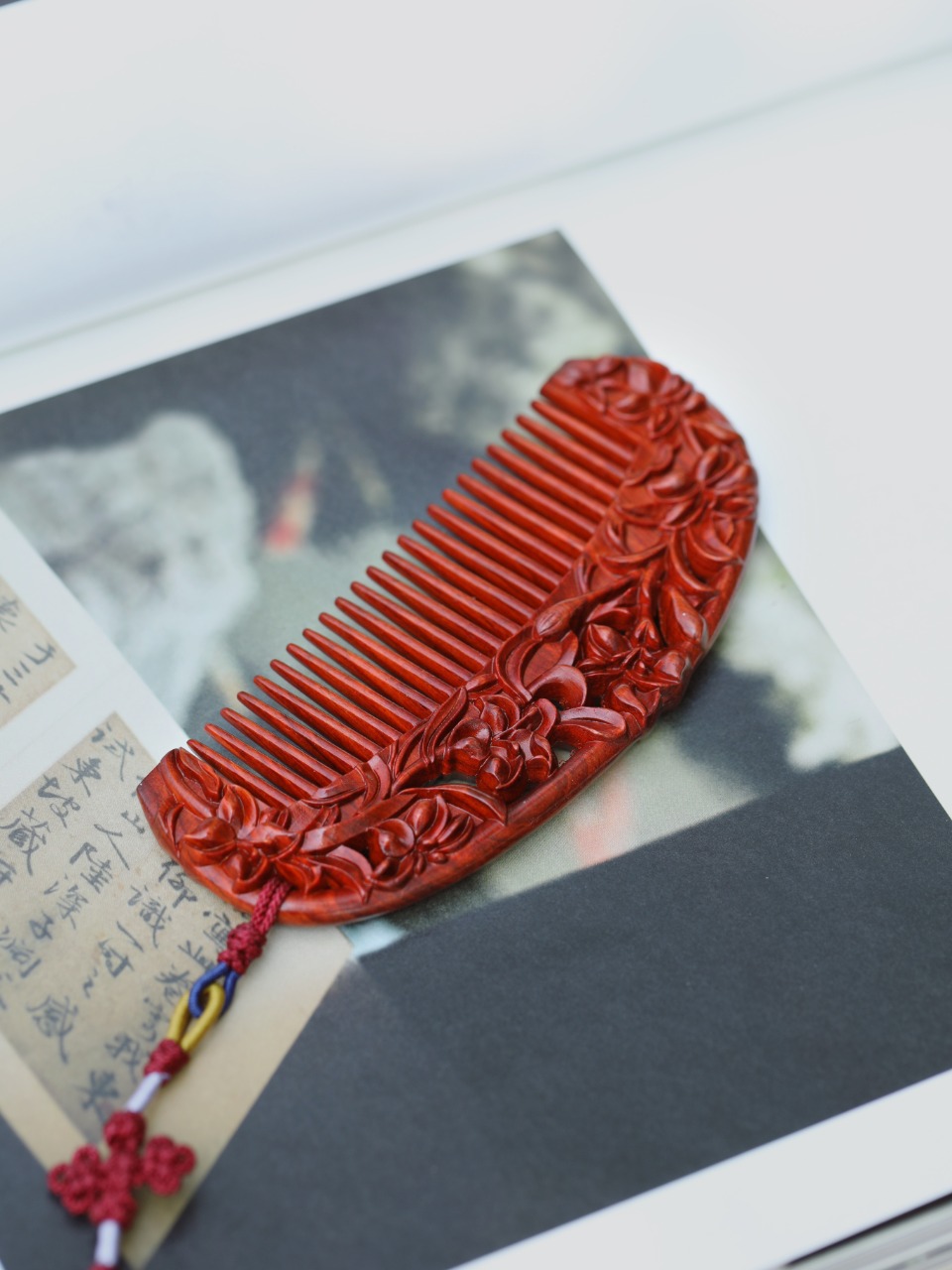 【茉莉花】木梳
