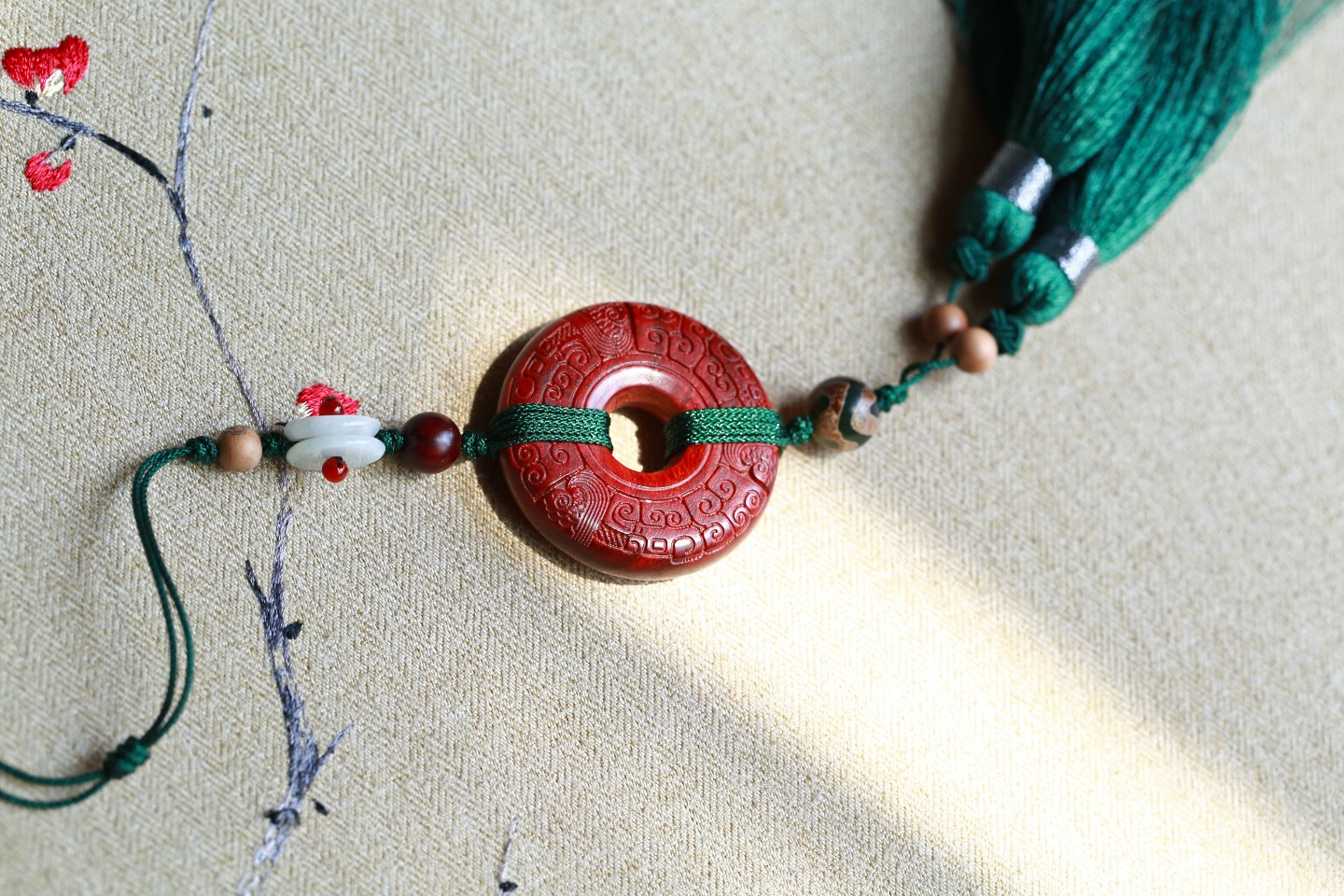 【卿颜】平安扣 挂件
