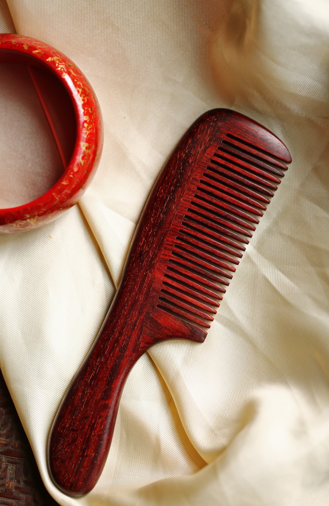 小叶紫檀【娉】木梳
