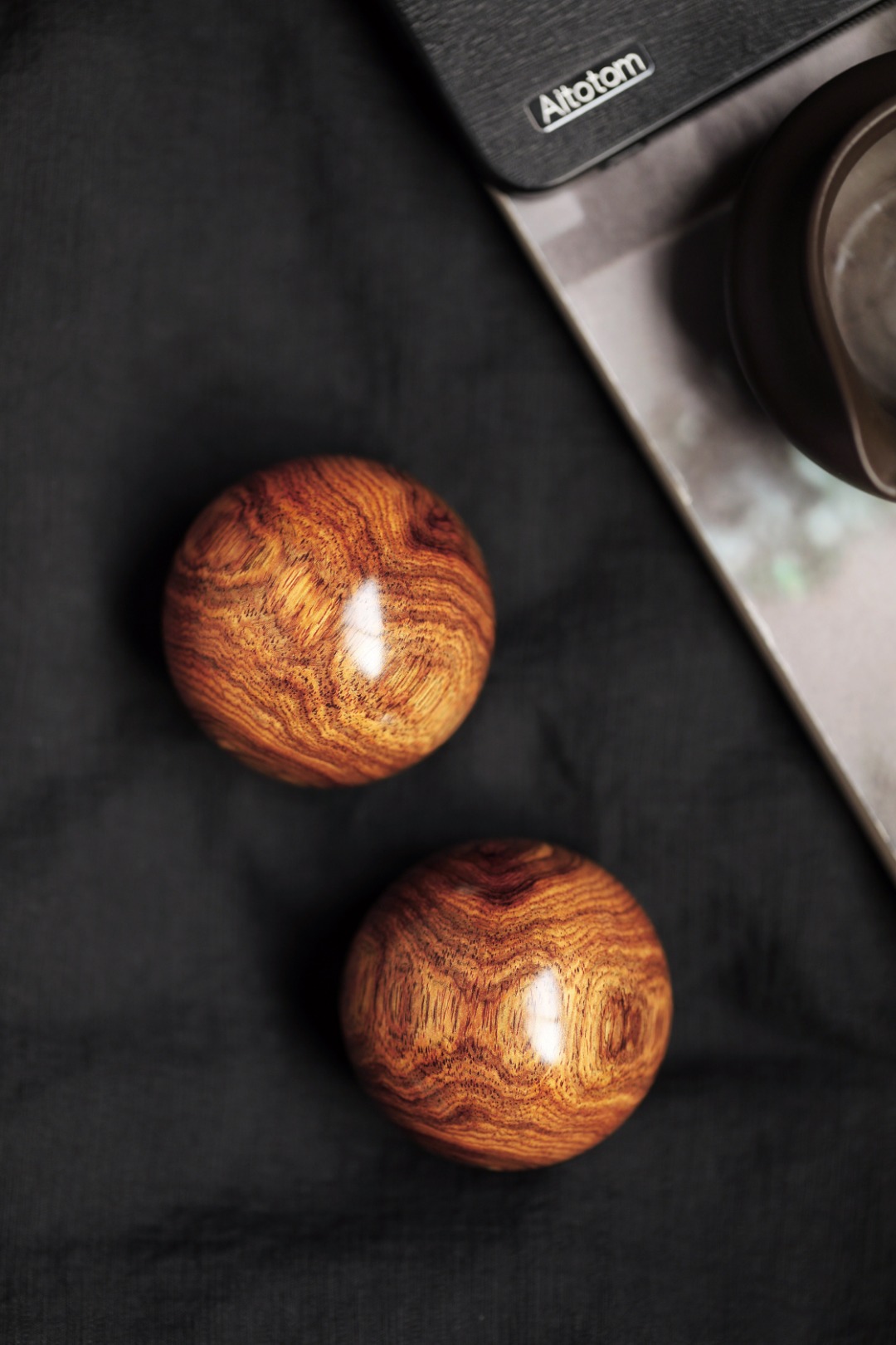 海黄 | 对眼 保健球 
