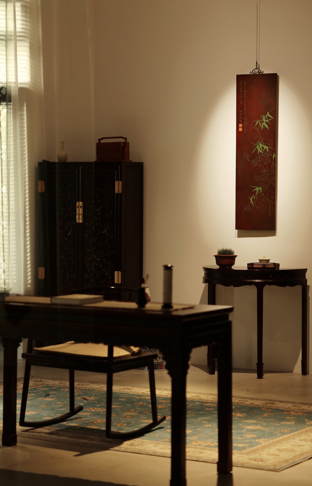 板桥款【竹】挂屏
