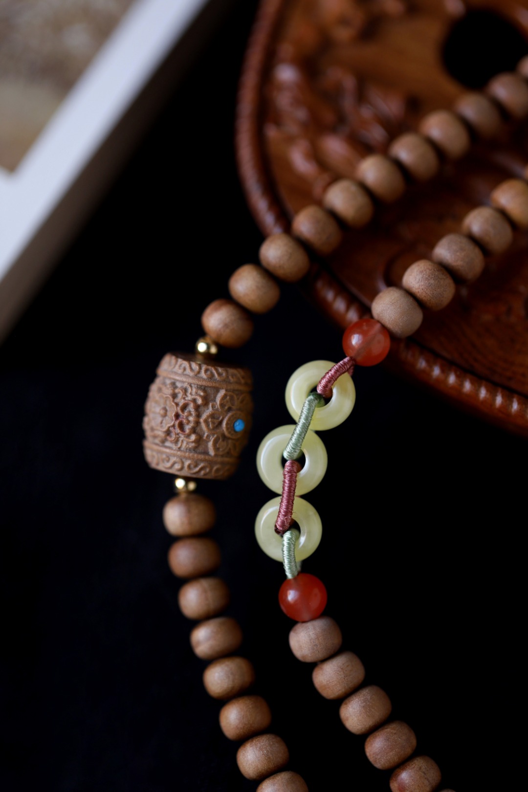 老山檀香 原创【迎娅】5x6mm 120颗
