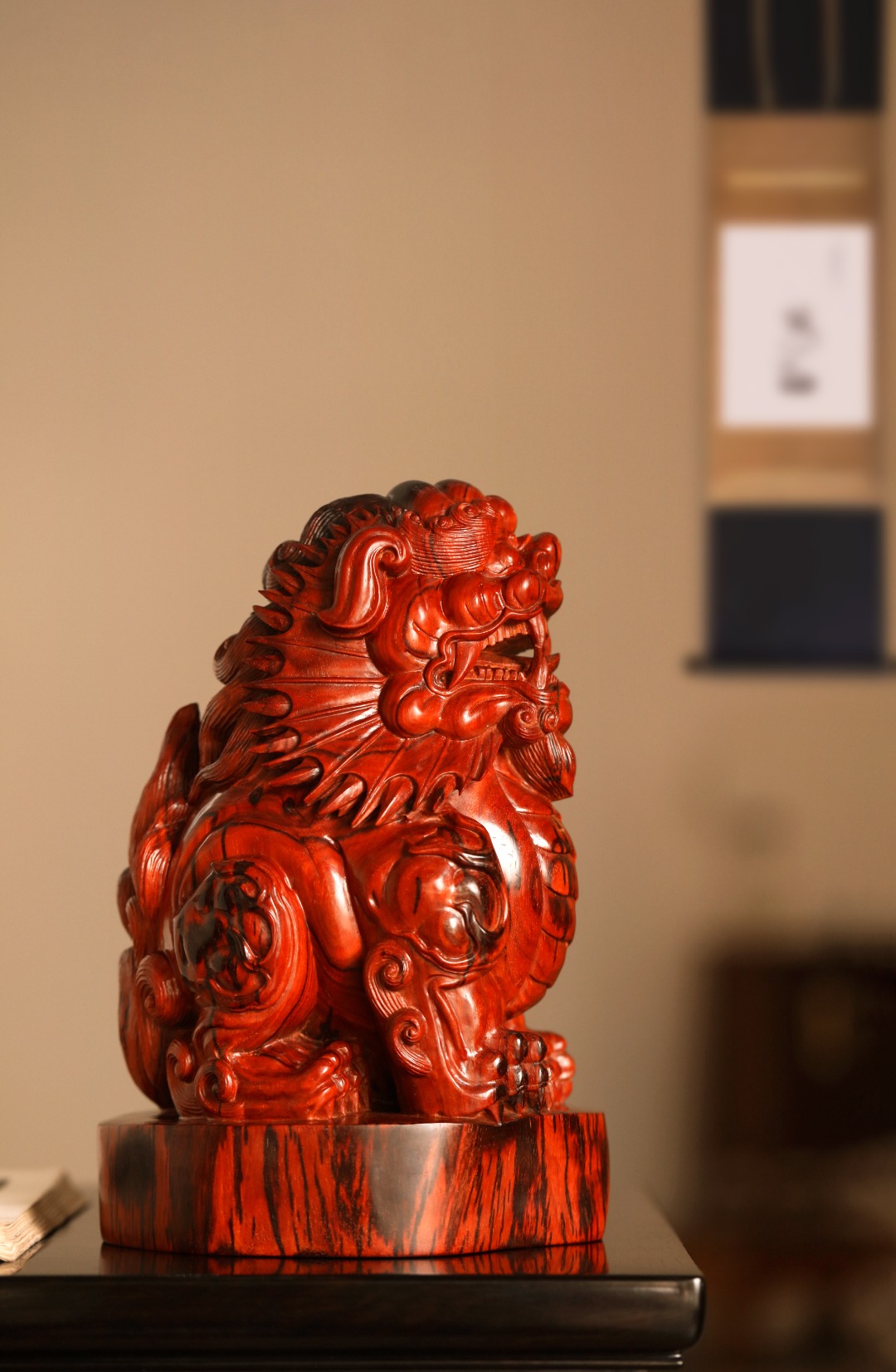 小叶紫檀 | 瑞狮
