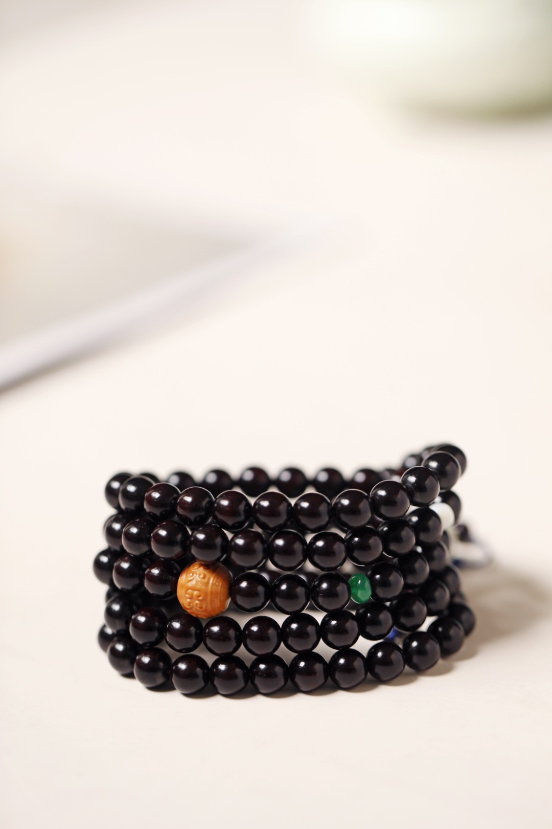 紫檀原创【宥生】 高油密 包浆0.8设计款 约44g 
