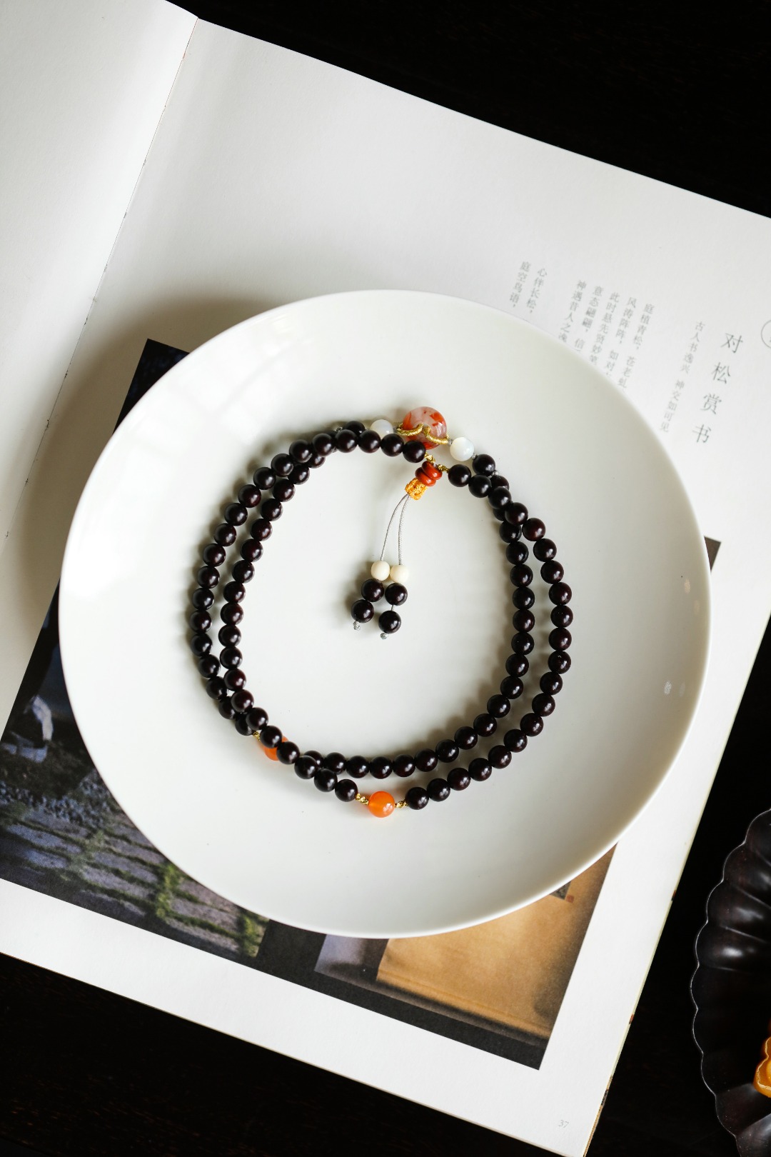 小叶紫檀原创【菱莺】6mm82颗
