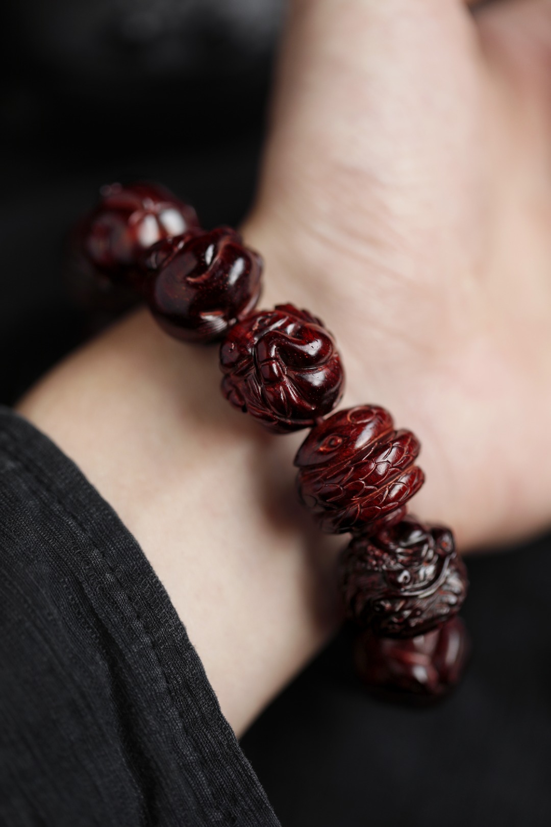 紫檀【十二生肖】20mm  
