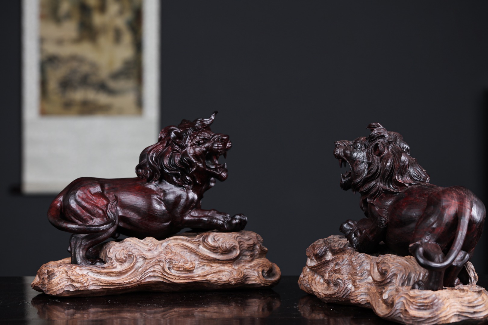 小叶紫檀 | 东方雄狮
