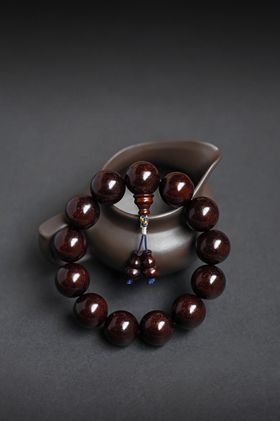 3576 小叶紫檀 泥料金星1.8 约53g