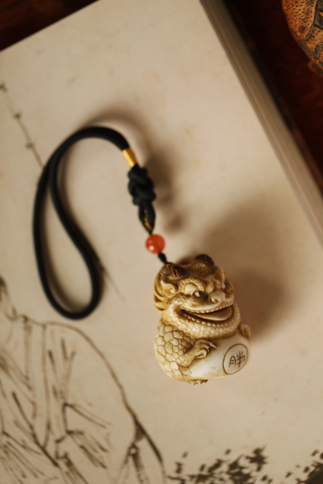 山海经【吞金兽】把件（孤品）
