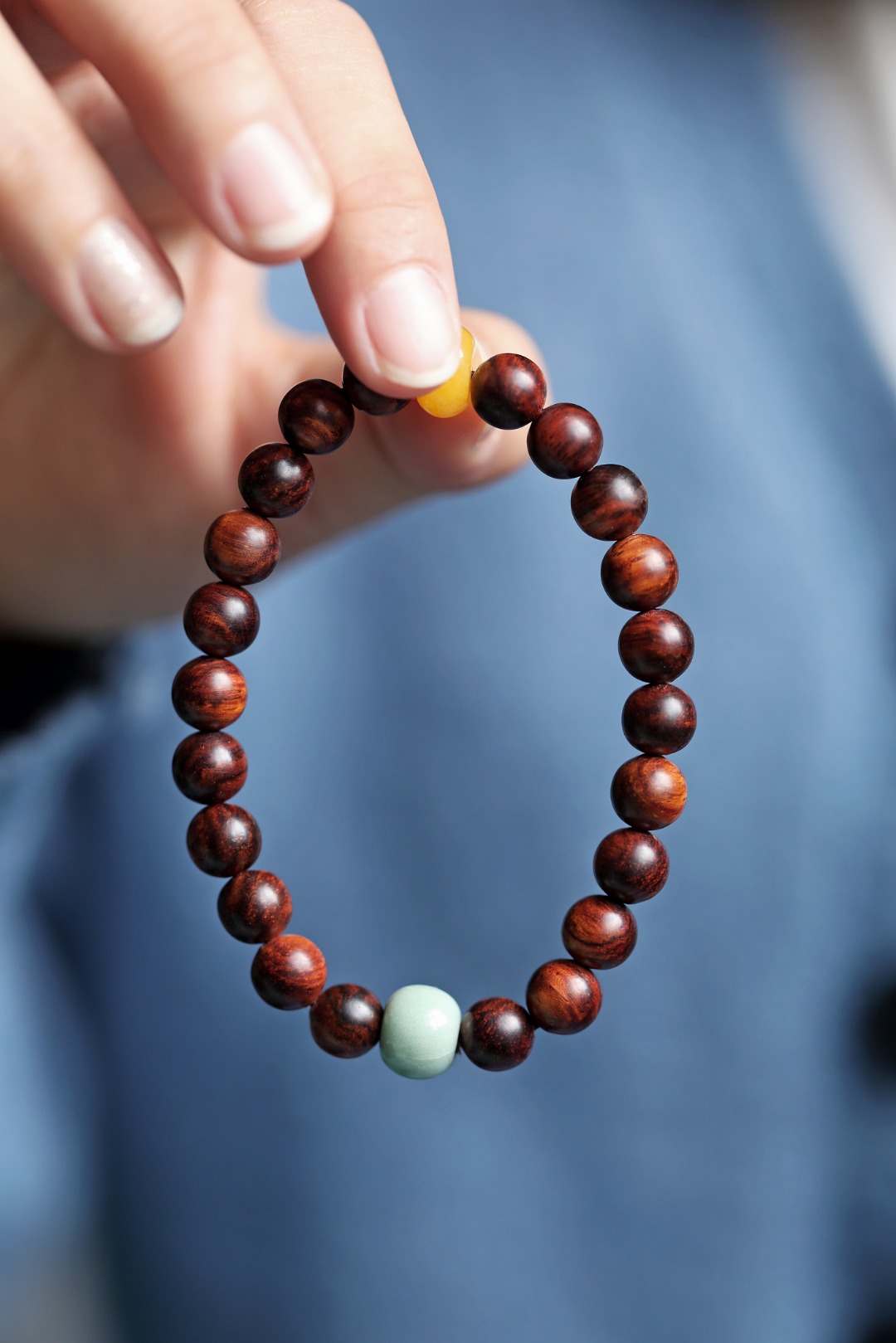 海黄 原创【雨慕】 8mm22颗