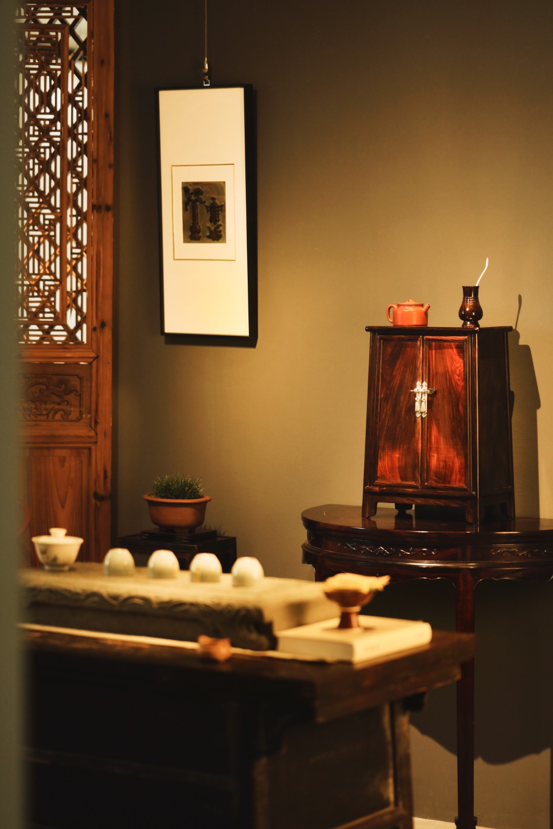 大红酸枝 | 圆角柜
