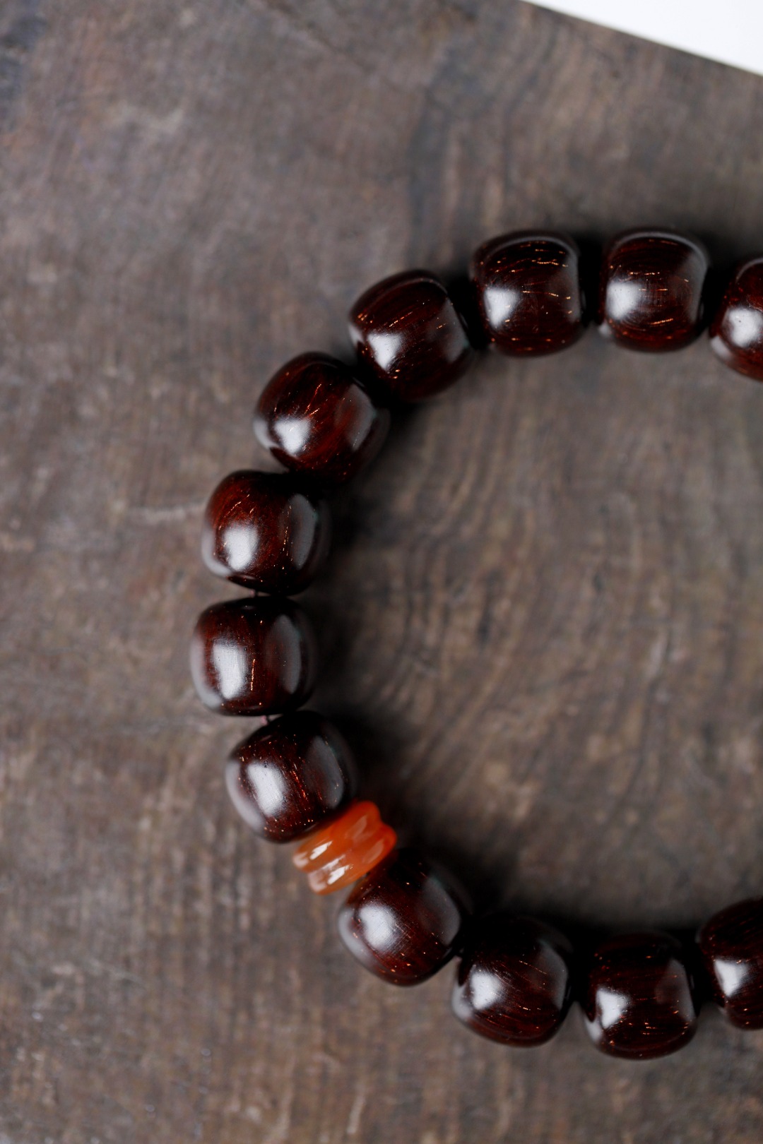 3368 小叶紫檀 12x13mm 带金星 31.5g