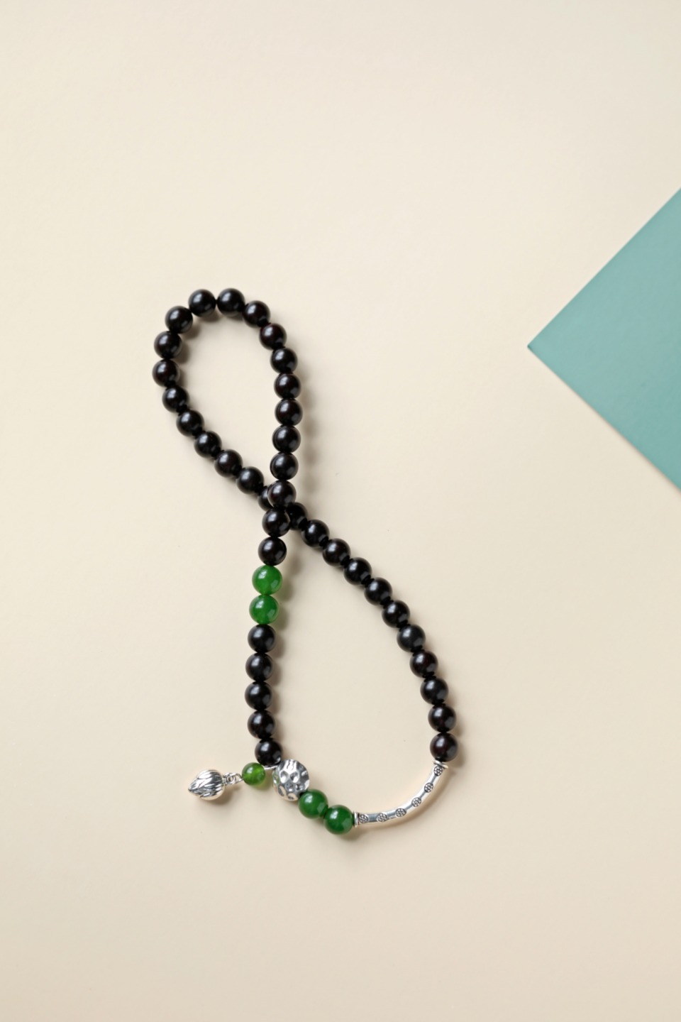 紫檀 欣渝｜8mm女士2圈手链
