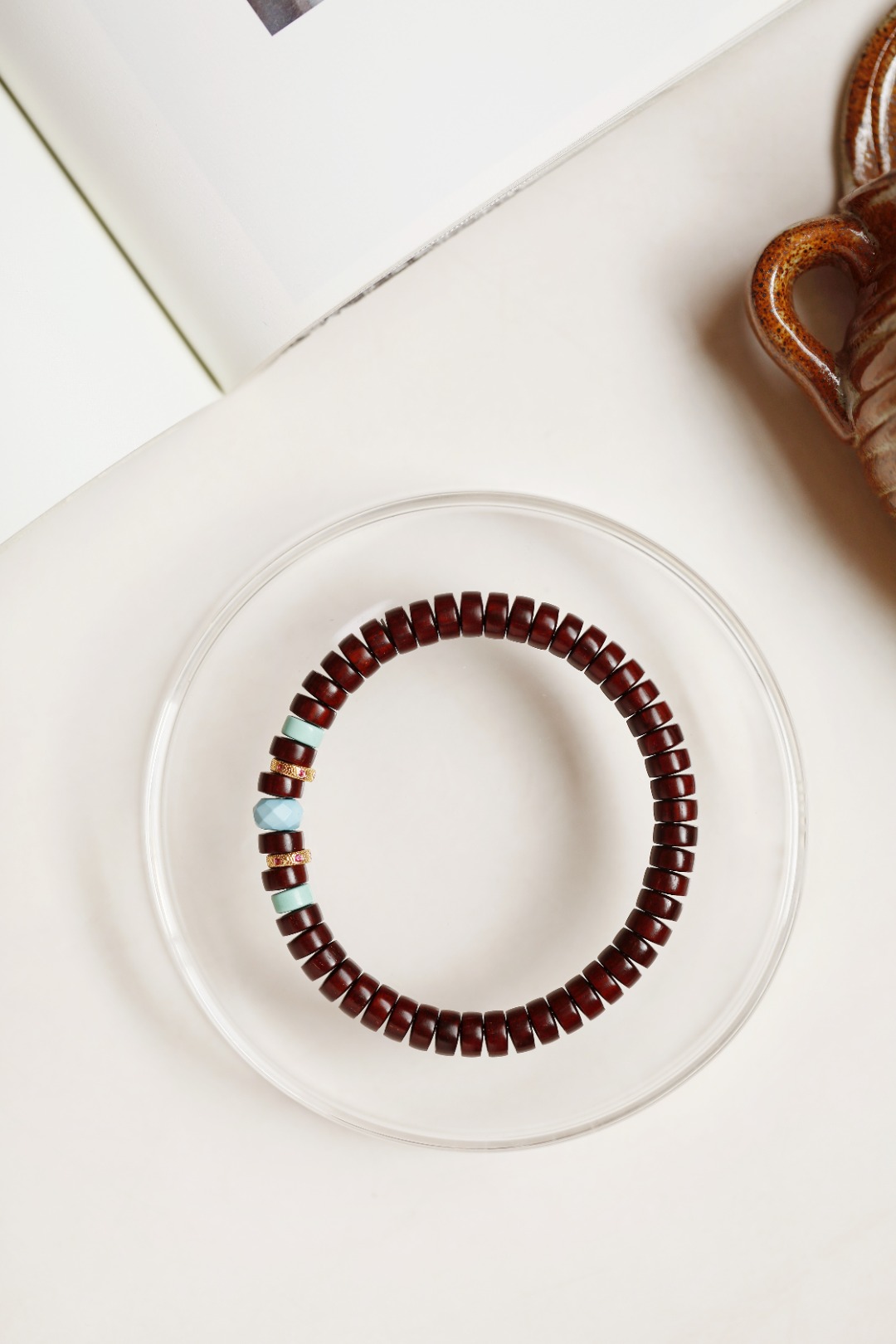 小叶紫檀原创【晓满】4x7mm
