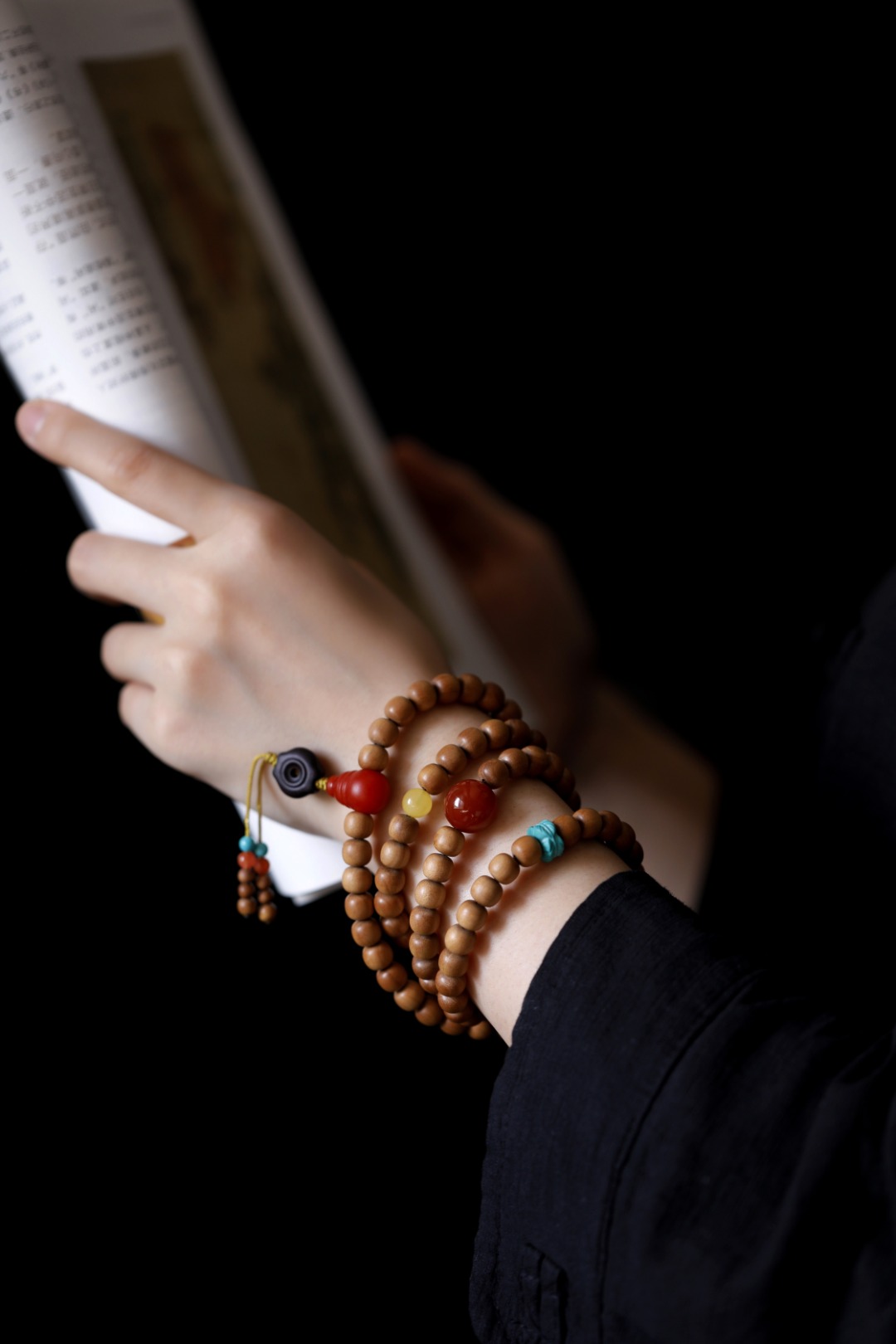 老山檀香原创【祥熙】7*8mm 100颗
