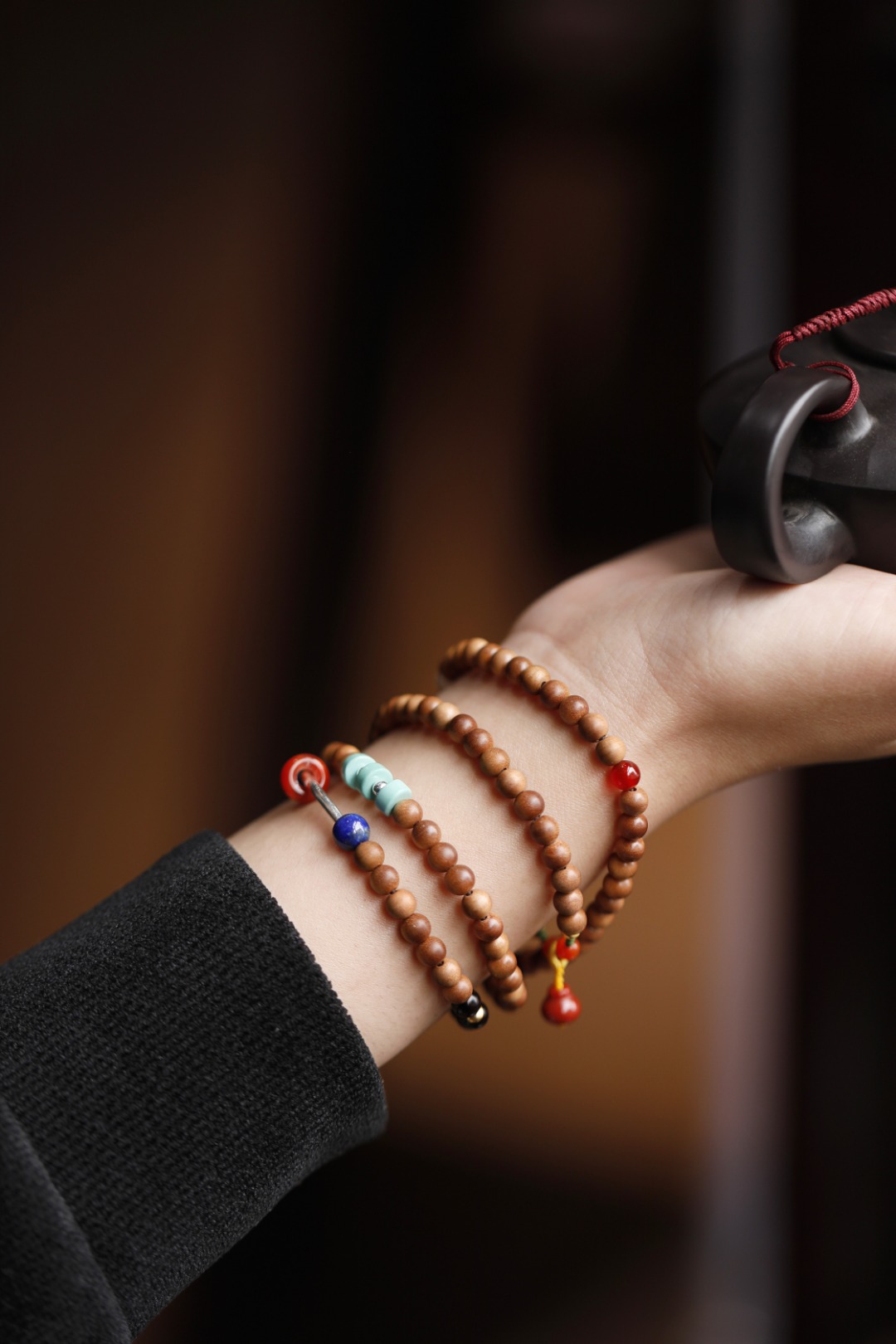 老山檀香 原创 | 俞沫 5mm 108颗
