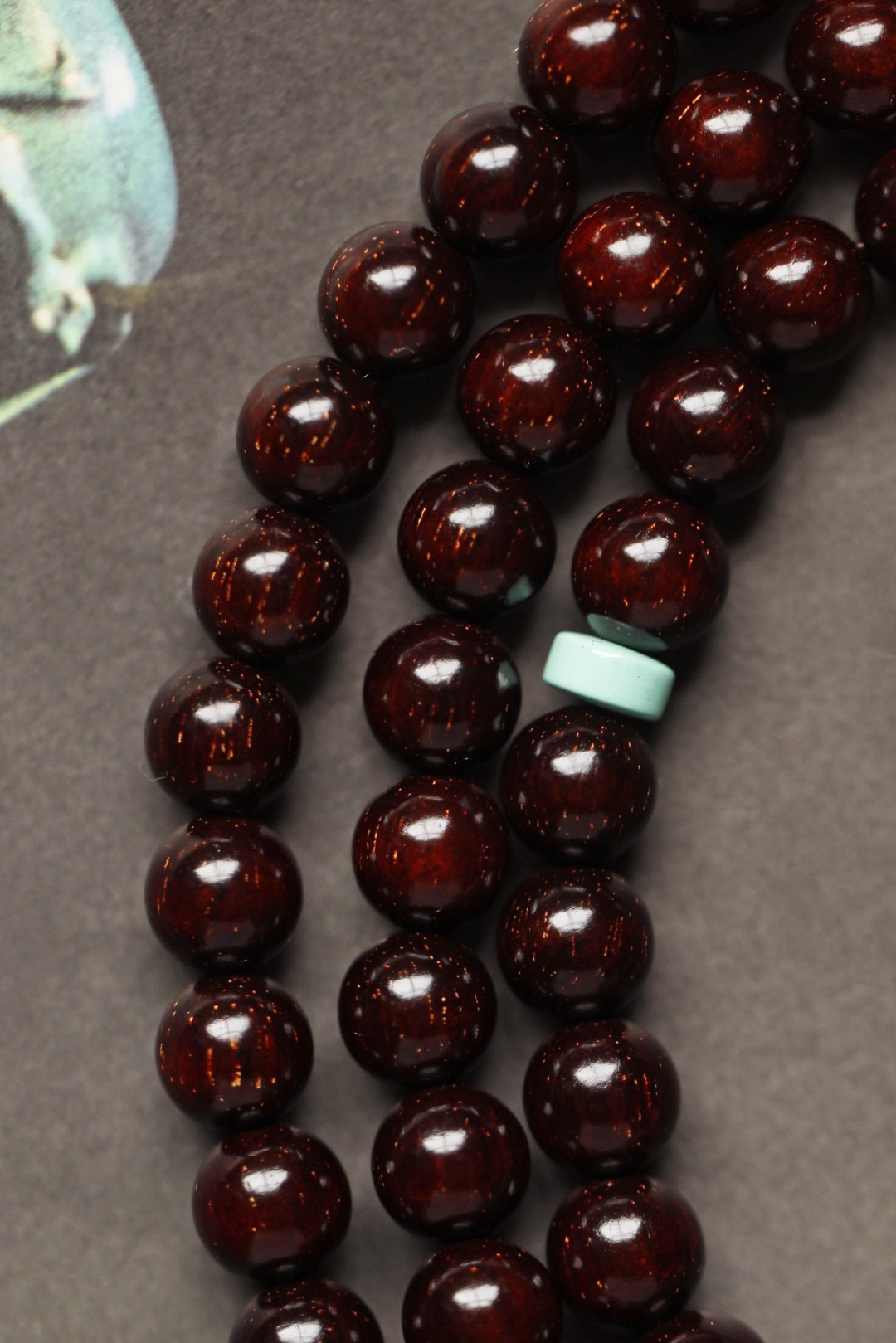 3636 小叶紫檀 高货 0.8 小爆星 约43g