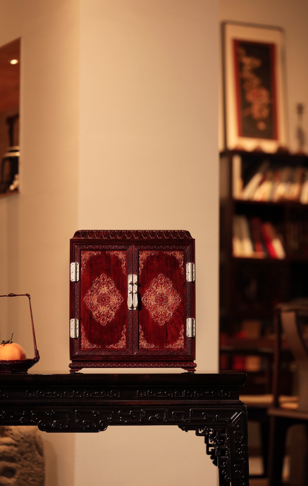 小叶紫檀x檀香 | 博古柜
