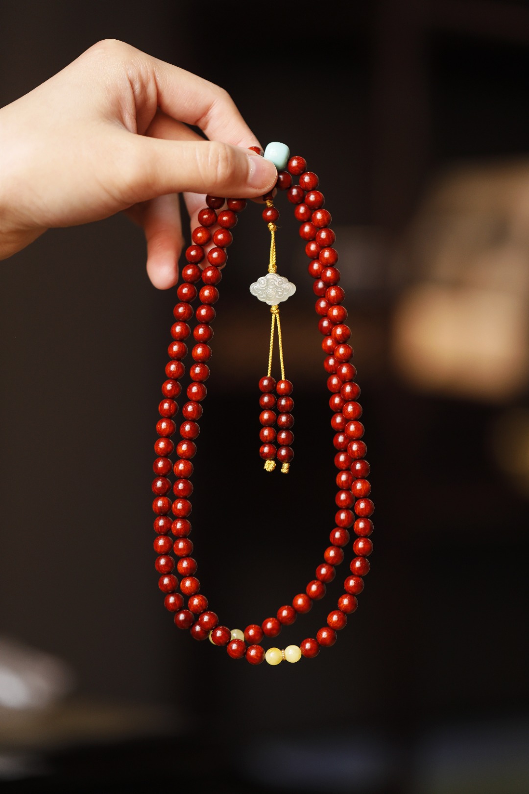 紫檀 原创【伶筠】7mm 108颗
