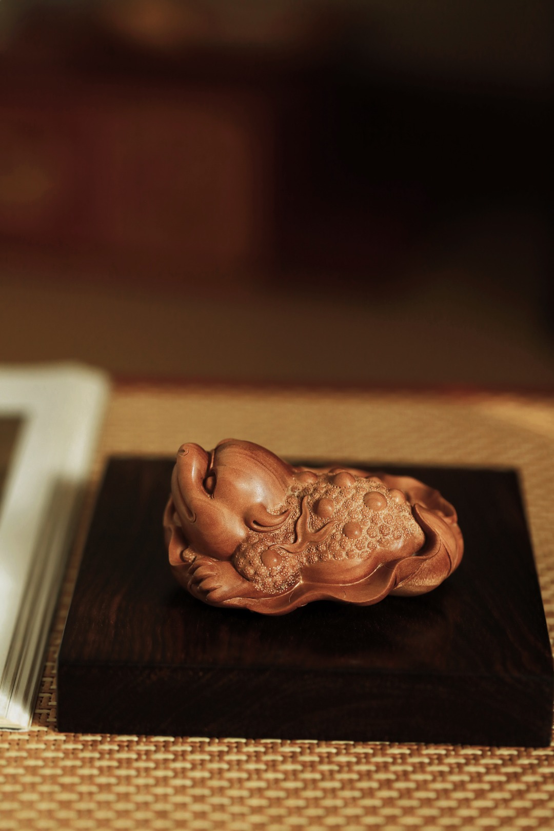 老山檀 | 荷叶金蟾
