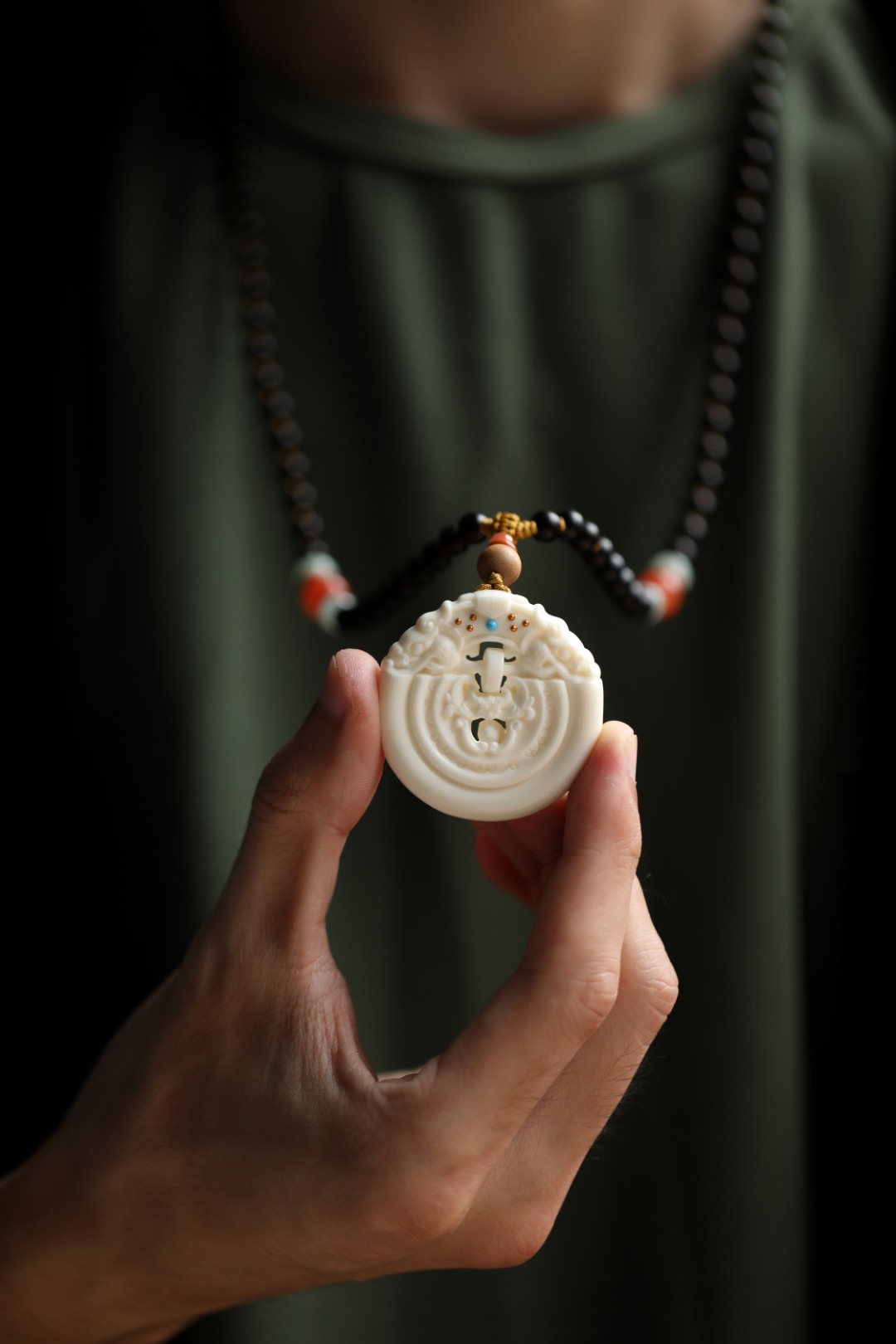 小叶紫檀原创【怀信】6mm90颗
