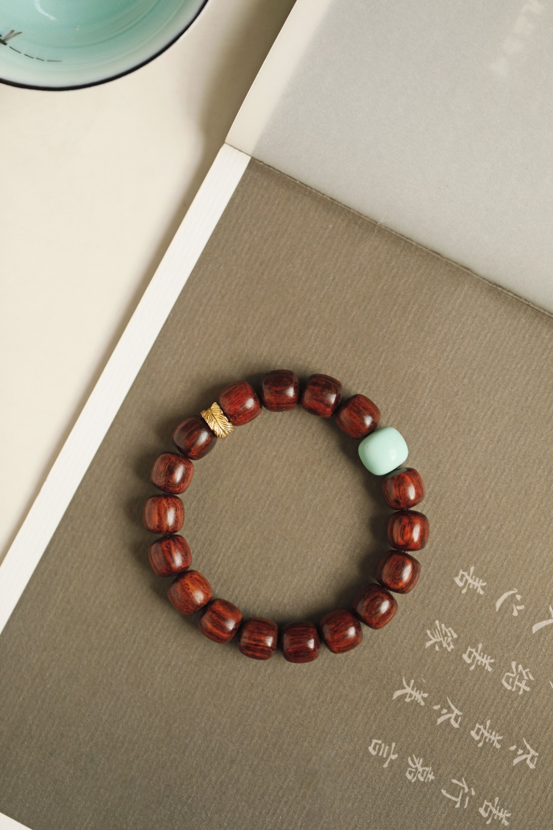 海黄 原创 桶珠【执素】10x10mm 