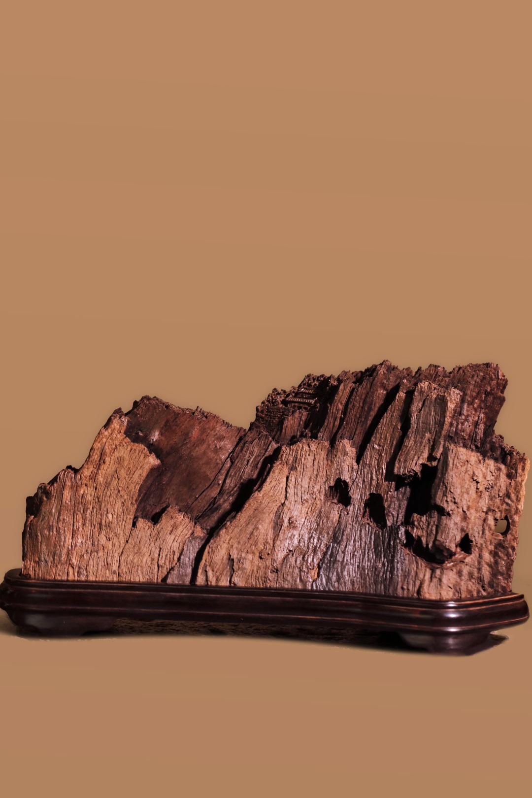 紫檀风化木 | 禅境 摆件

