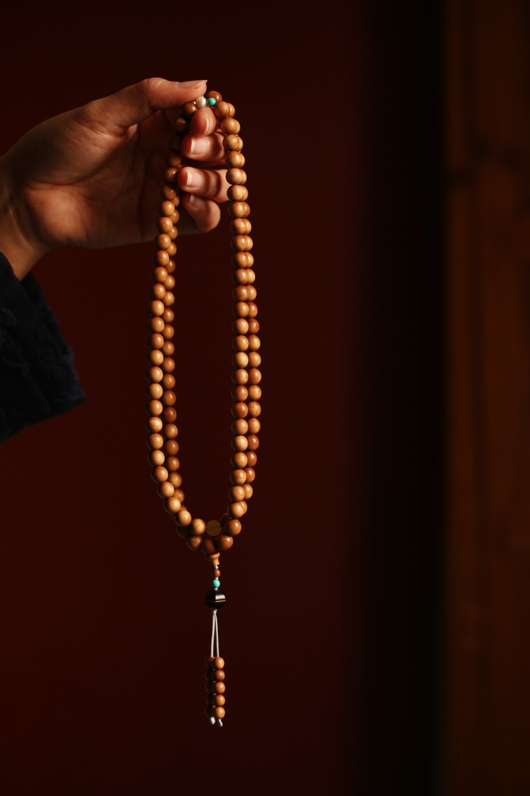 老山檀香原创【文君】8mm108颗

