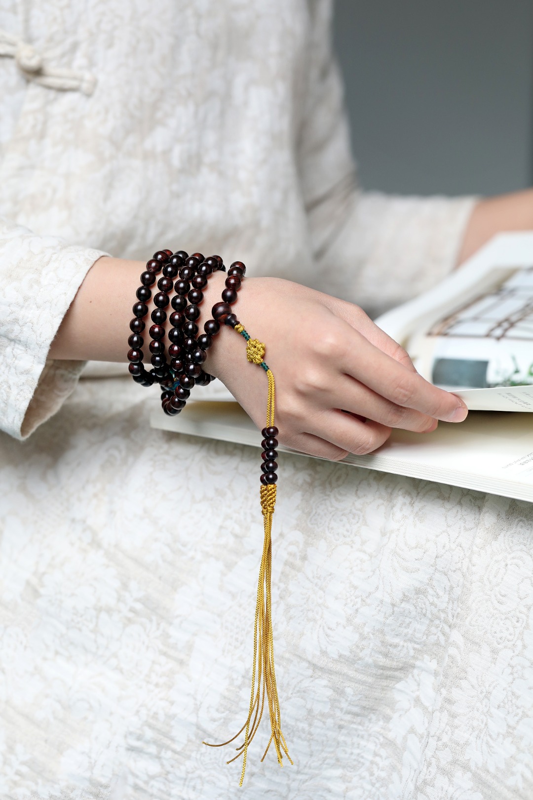 海黄原创【念薇】8mm108颗